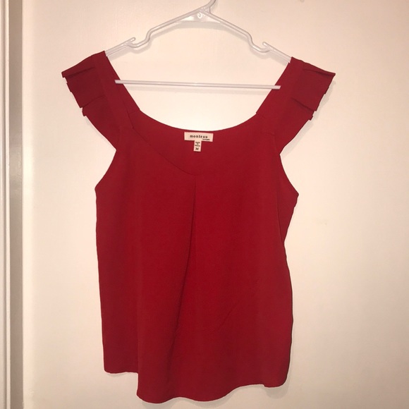 Monteau Tops - Red hot summer shirt!